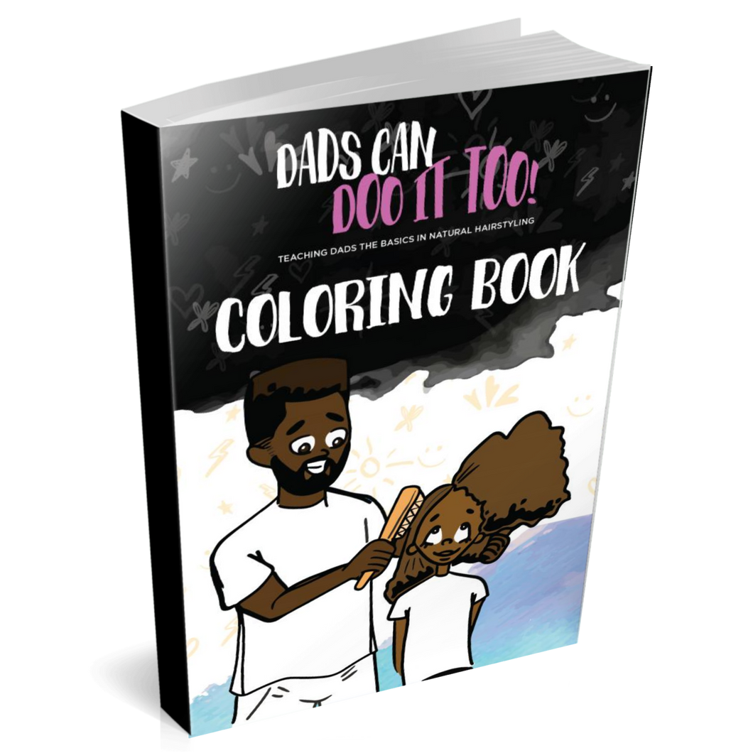DADS CAN DOO IT TOO COLORING BOOK